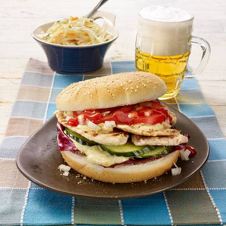 Leichter Puten-Burger Rezept Leichter Puten-Burger Rezept