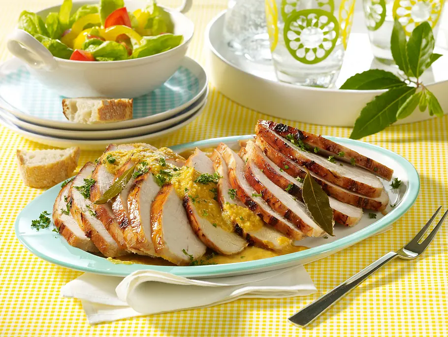 Leichter Putenbraten aus dem Bratschlauch Rezept Leichter Putenbraten aus dem Bratschlauch Rezept
