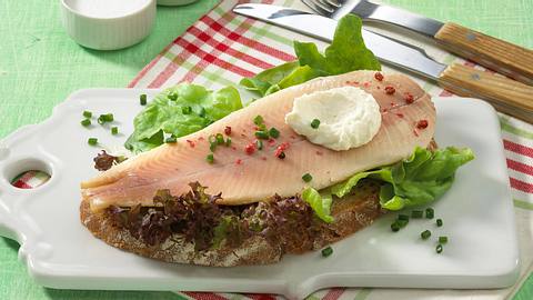 Leichtes Bauernbrot mit Forellenfilet (Diät) Rezept - Foto: House of Food / Bauer Food Experts KG