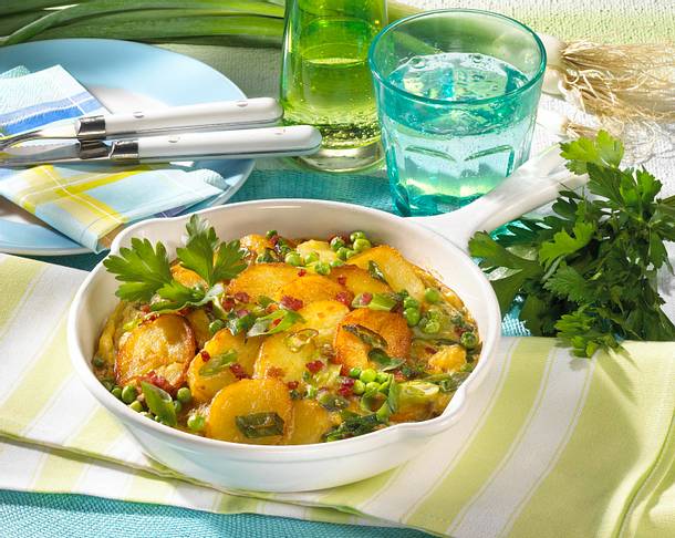 Leichtes Bauernfrühstück Rezept Leichtes Bauernfrühstück Rezept