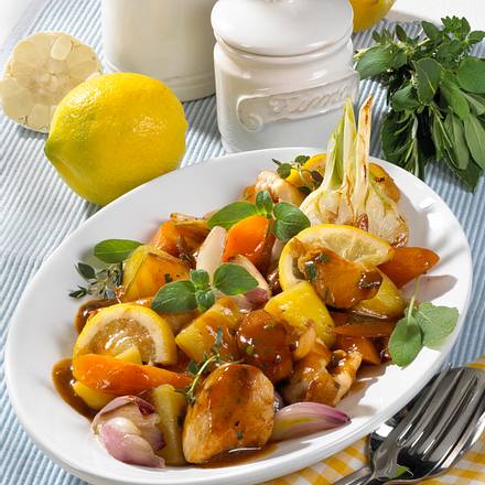 Leichtes Hähnchen Coq au Vin Rezept Leichtes Hähnchen Coq au Vin Rezept