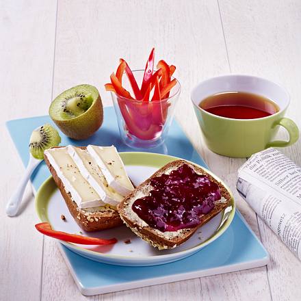 Leichtes Schlemmer-Frühstück Rezept Leichtes Schlemmer-Frühstück Rezept
