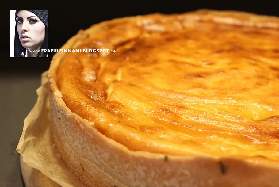 Lemon-Cheesecake with Rosemary Rezept Lemon-Cheesecake with Rosemary Rezept