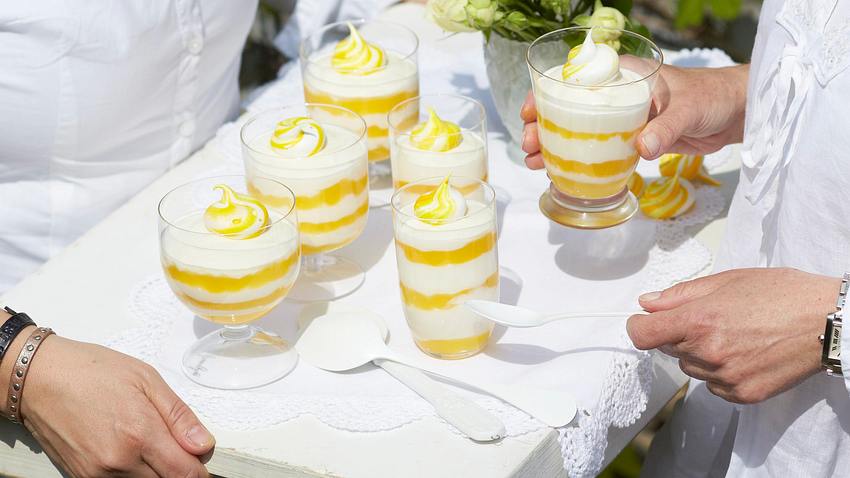 Lemon-Curd-Joghurt-­Strudelcreme Rezept - Foto: House of Food / Bauer Food Experts KG