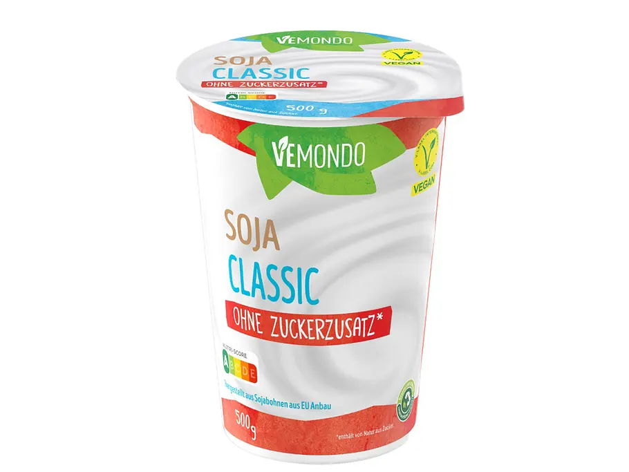 LIDL Eigenmarke Vemondo Soja-Joghurt