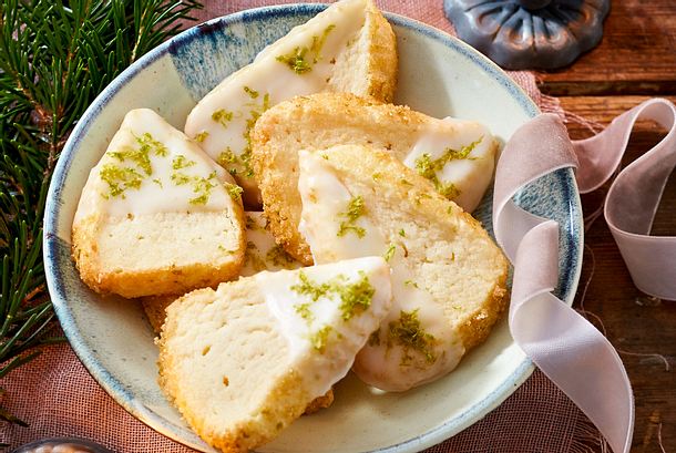 Zarte Limettenknusperchen rezept