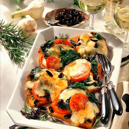 Ligurischer Brotauflauf Rezept Ligurischer Brotauflauf Rezept