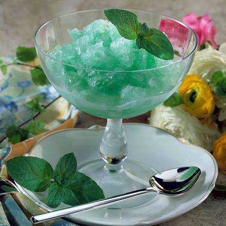 Limetten-Minz-Granitée Rezept Limetten-Minz-Granitée Rezept