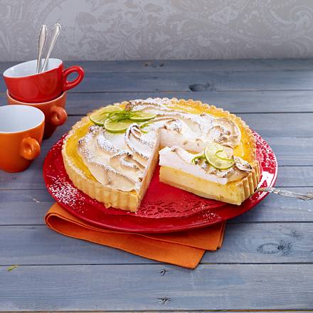 Limetten-Ricotta-Tarte Rezept Limetten-Ricotta-Tarte Rezept