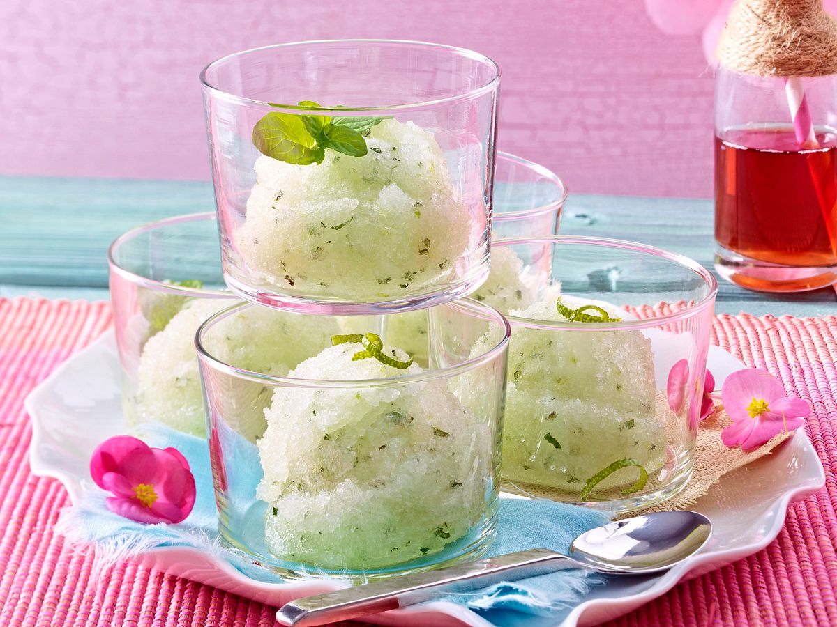 Limetten-Sorbet Rezept