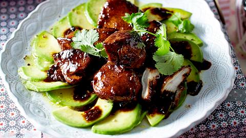 Limettenhähnchen mit Avocado-Carpaccio Rezept - Foto: House of Food / Bauer Food Experts KG