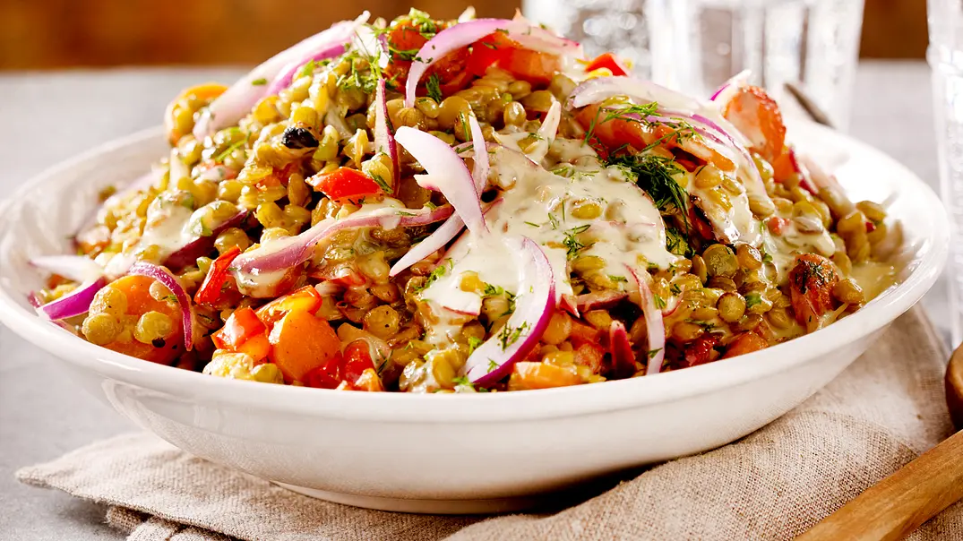 Linsen-Möhren-Salat Rezept - Foto: LECKER @ Bauer Media Group Linsen-Möhren-Salat Rezept - Foto: LECKER @ Bauer Media Group