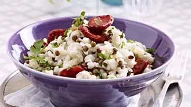 Linsen-Risotto mit Salsiccia Rezept - Foto: LECKER @ Bauer Media Group