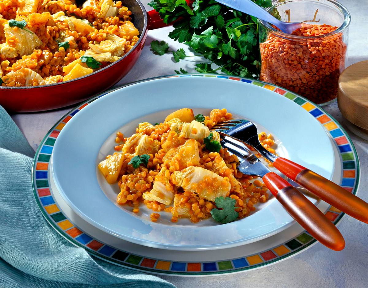 Linsenpfanne Rezept