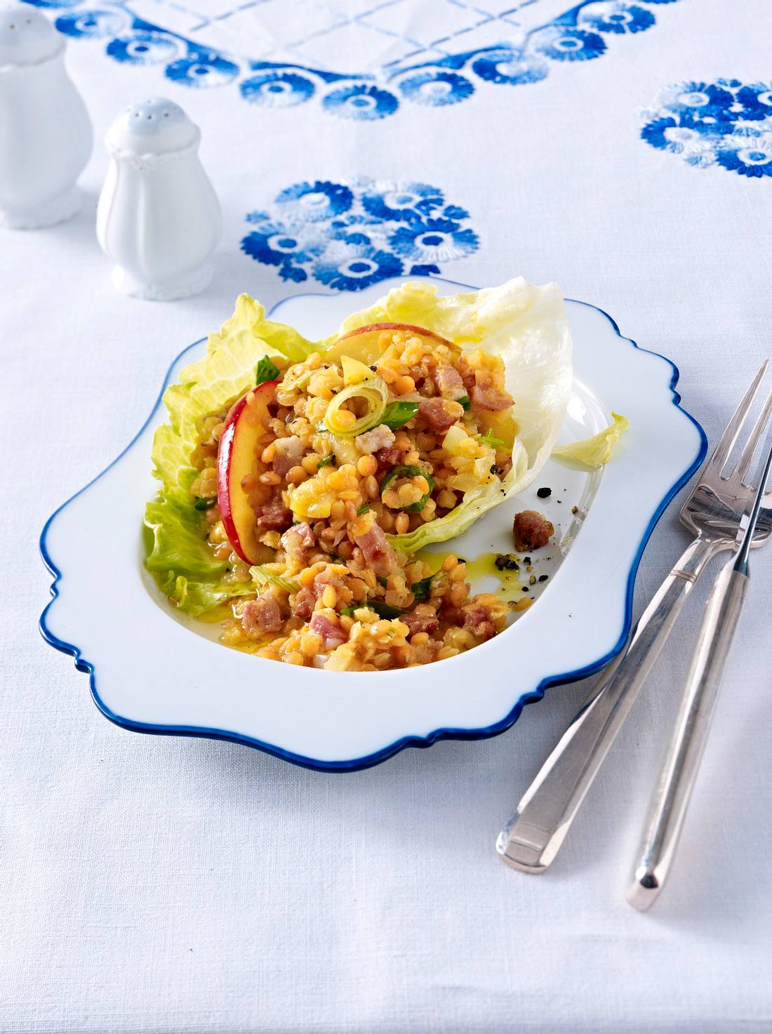 Linsensalat Mit Apfelmarinade Rezept | LECKER