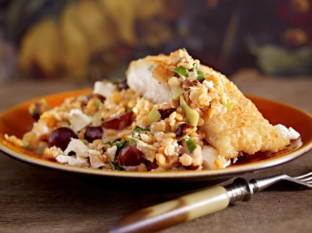 Linsensalat mit Lengfisch Rezept