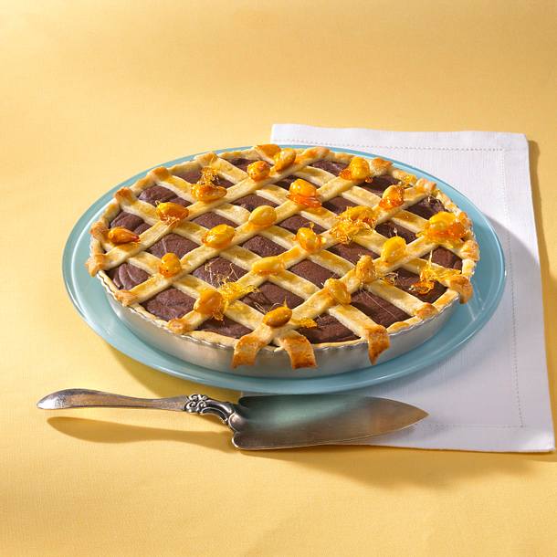 Linzer-Schoko-Tarte Rezept Linzer-Schoko-Tarte Rezept