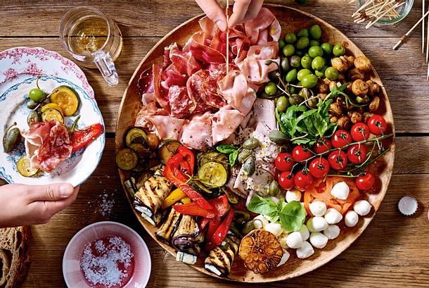 Little Italy Mashup - Antipasti-Platte Rezept | LECKER