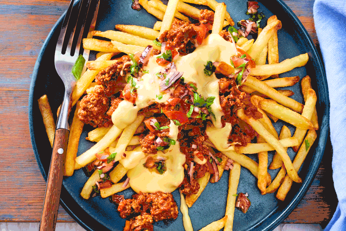 Loaded Fries Chili-Cheese-Style