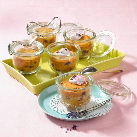 Löffelküchlein mit frischen Preiselbeeren Rezept