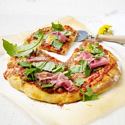 Löwenzahn-Pizzen Rezept Löwenzahn-Pizzen Rezept