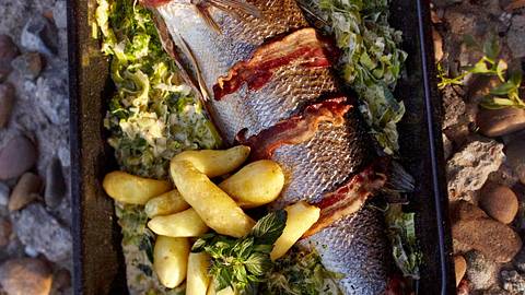 Loup de mer mit Rahmgemüse Rezept - Foto: House of Food / Bauer Food Experts KG