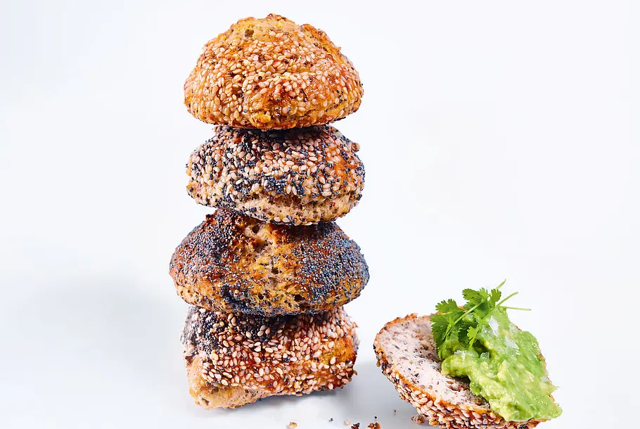 Low-Carb-Chiabrötchen Rezept Low-Carb-Chiabrötchen Rezept