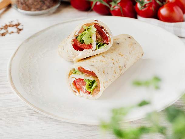 Low Carb-Wraps Rezept