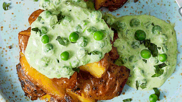 Smashed Potatoes Rezept - Foto: LECKER @ Bauer Media Group