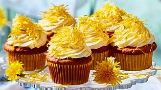 Löwenzahn-Cupcakes mit Buttercreme Rezept - Foto: LECKER @ Bauer Media Group