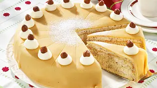 Lübecker Marzipantorte Rezept - Foto: LECKER @ Bauer Media Group Lübecker Marzipantorte Rezept - Foto: LECKER @ Bauer Media Group