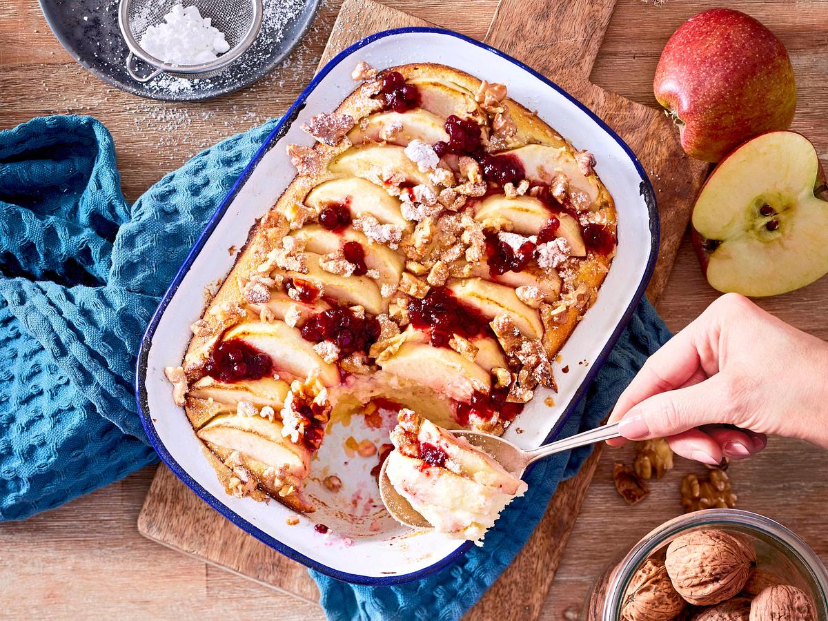 Luftig-zarter Apfel-Grieß-Himmel Rezept