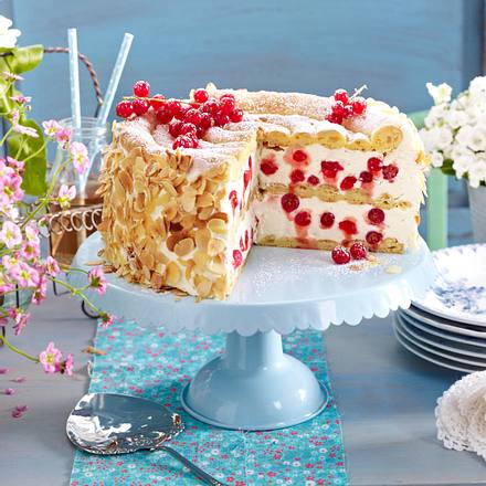 Luftige Johannisbeertorte Rezept Luftige Johannisbeertorte Rezept