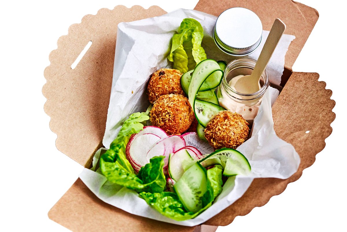 Lunch in a Box: Falafel-Snack Rezept