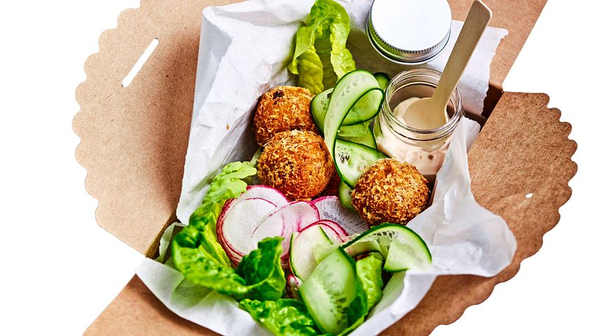 Lunch in a Box: Falafel-Snack Rezept - Foto: Are Media Syndication 