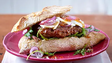 Luxus-Burger Rezept - Foto: LECKER @ Bauer Media Group