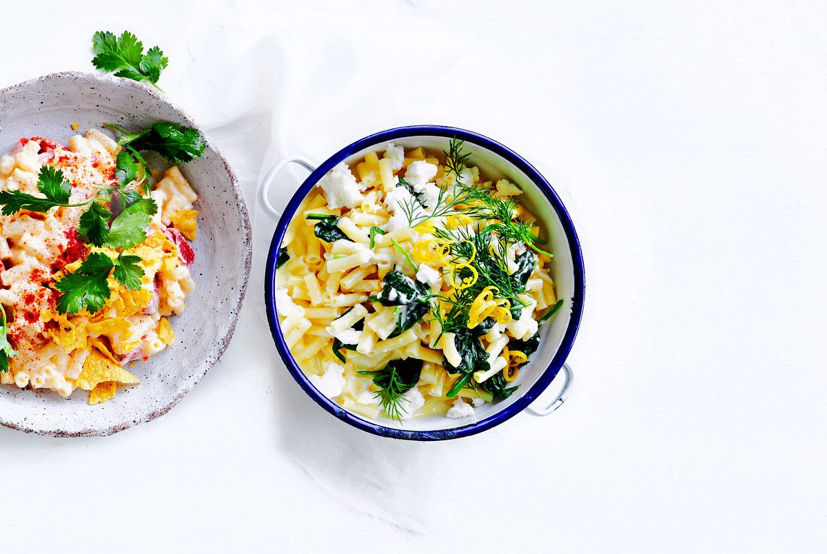 Mac'-n'-Cheese à la Popeye Rezept