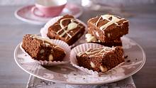 Macadamia-Brownies Rezept - Foto: LECKER.de