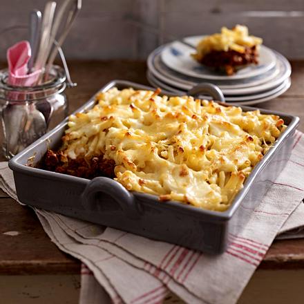 Macaroni Cheese Mit Bolognese Rezept Lecker