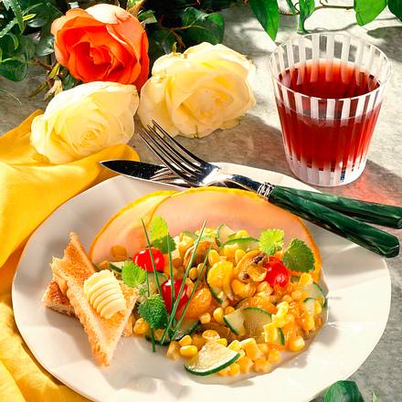 Mais-Cocktail zu Putenbrust Rezept