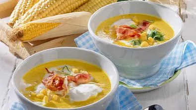Maiscremesuppe Rezept - Foto: LECKER @ Bauer Media Group