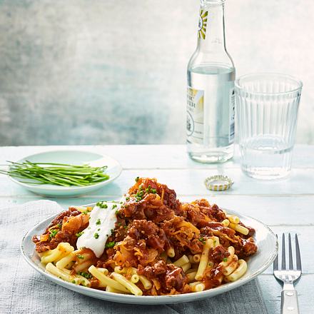 Makkaroni a la Szegediner Bolognese Rezept Makkaroni a la Szegediner Bolognese Rezept