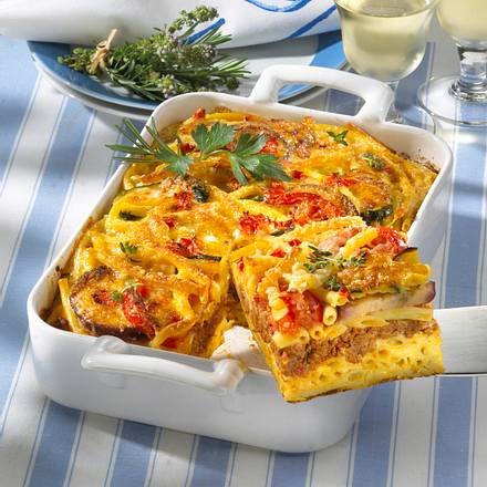 Makkaroni-Hackauflauf Rezept Makkaroni-Hackauflauf Rezept