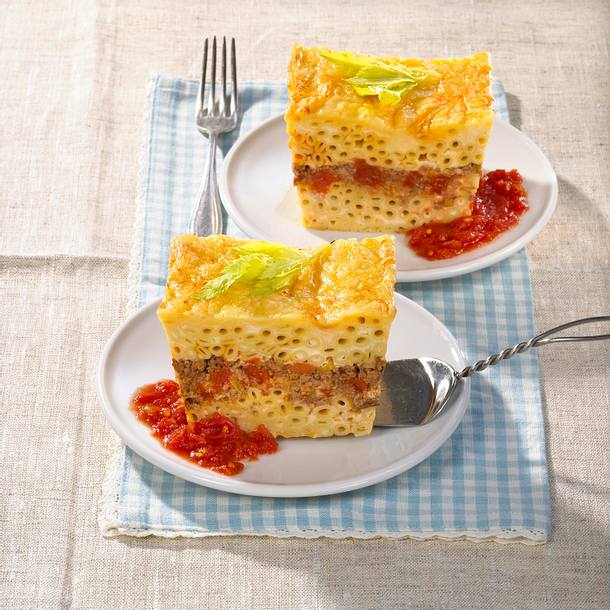 Makkaroni-Hackauflauf Rezept Makkaroni-Hackauflauf Rezept