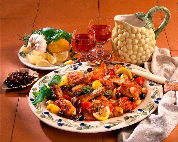 Mallorcinisches Hähnchen Rezept Mallorcinisches Hähnchen Rezept