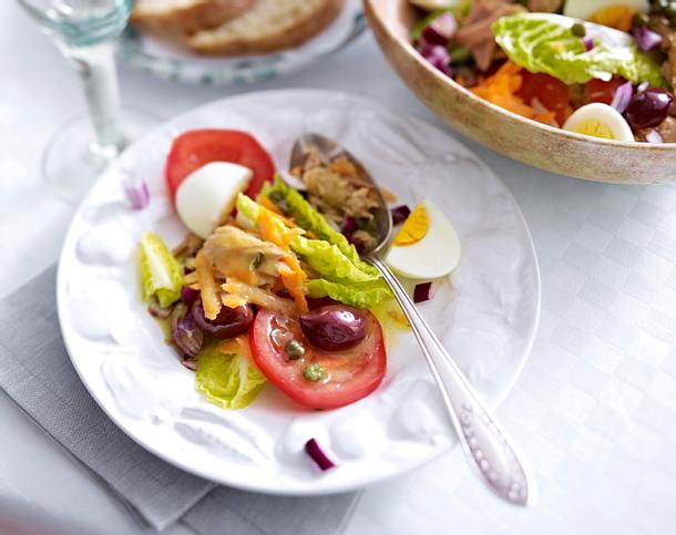 Mallorquinischer Thunfischsalat (Ensalada de Tonyina) Rezept