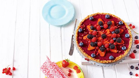 Mandala-Beerentarte Rezept - Foto: House of Food / Bauer Food Experts KG