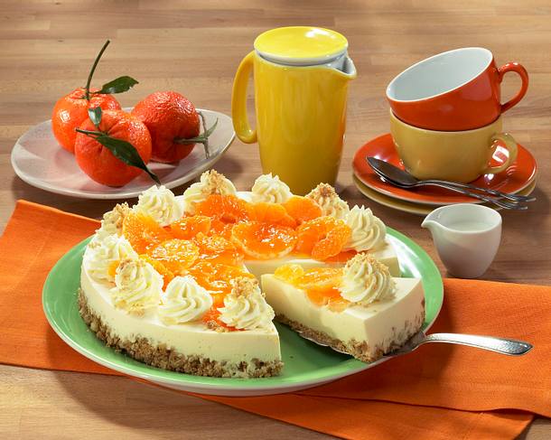 Mandarinen-Käsekuchen Rezept Mandarinen-Käsekuchen Rezept