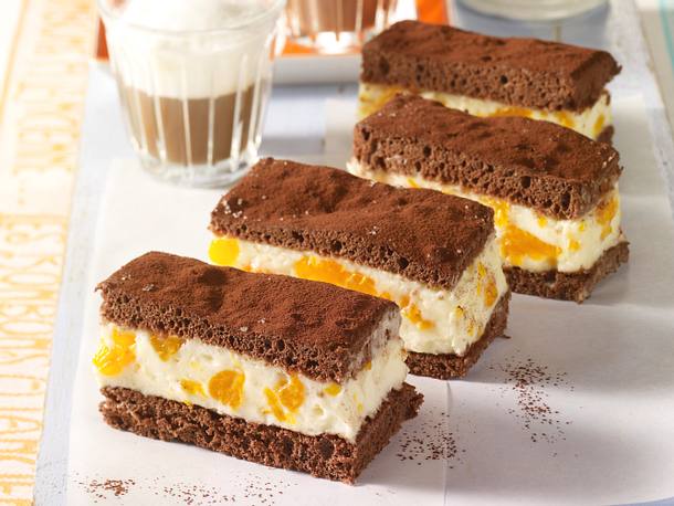 Mandarinen-Milch-Schnitten Rezept Mandarinen-Milch-Schnitten Rezept