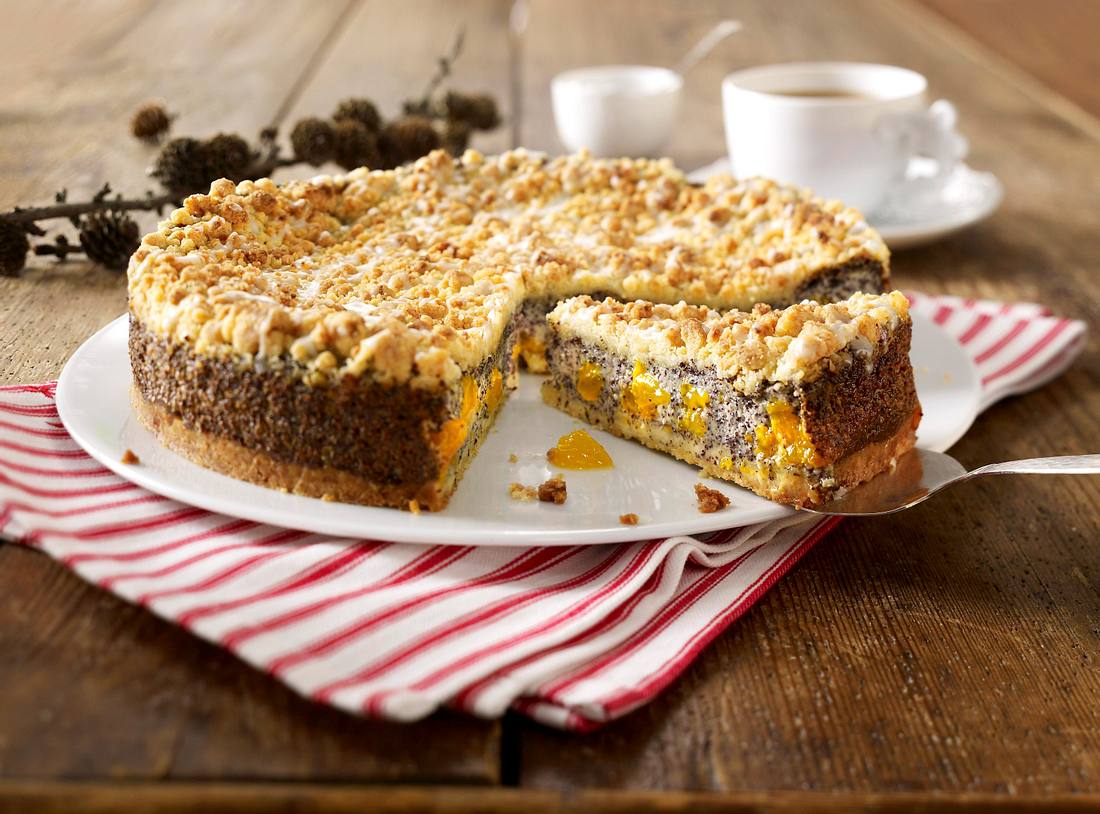 Mandarinen-Mohn-Kuchen Rezept | LECKER Mandarinen-Mohn-Kuchen Rezept | LECKER